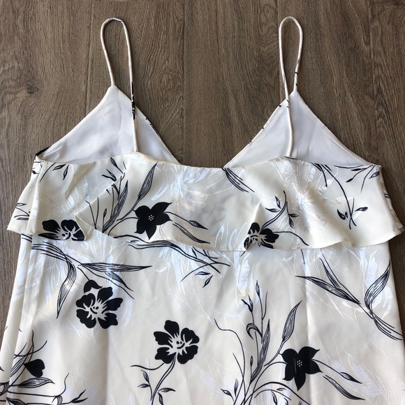 NWT Alice + Olivia Bess Slipdress Ruffle Floral - Picture 4 of 8